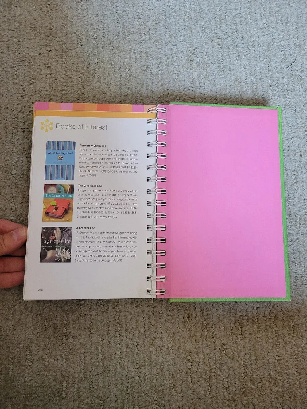 Organize NOW! Home Organization Planner Journal